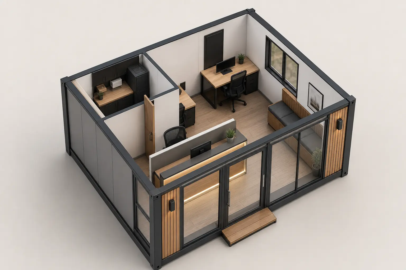 12 m² Metropol Kabin Modeli