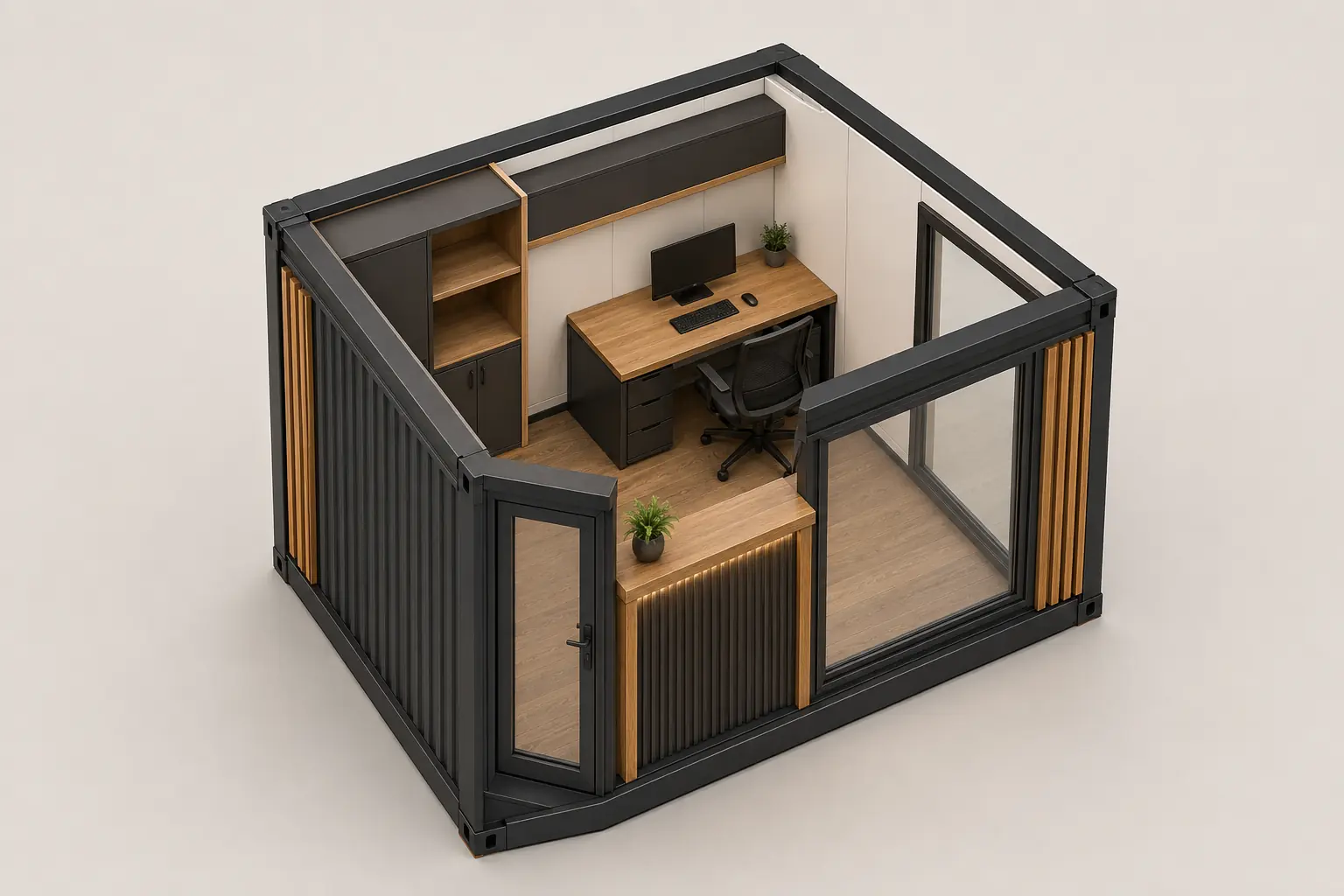 6 m² Metropol Kabin Modeli