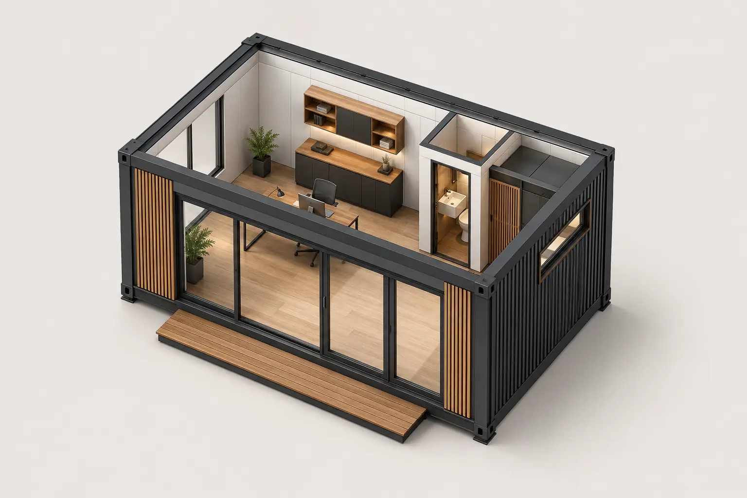 21 m² Metropol Konteyner Modeli