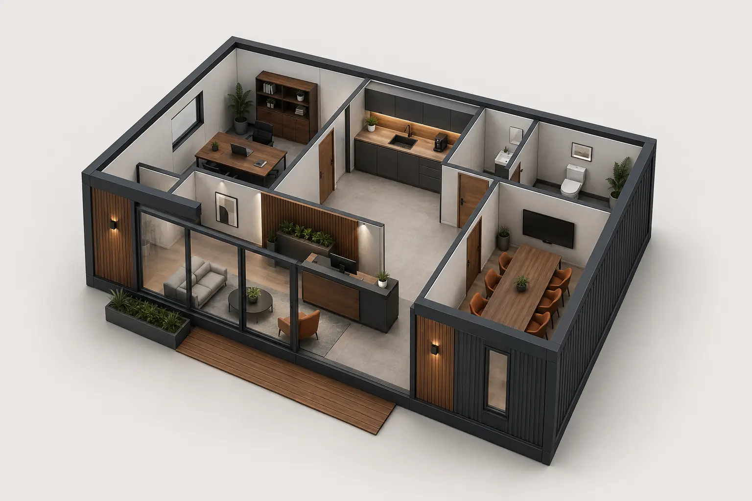 42 m² Metropol Konteyner Modeli