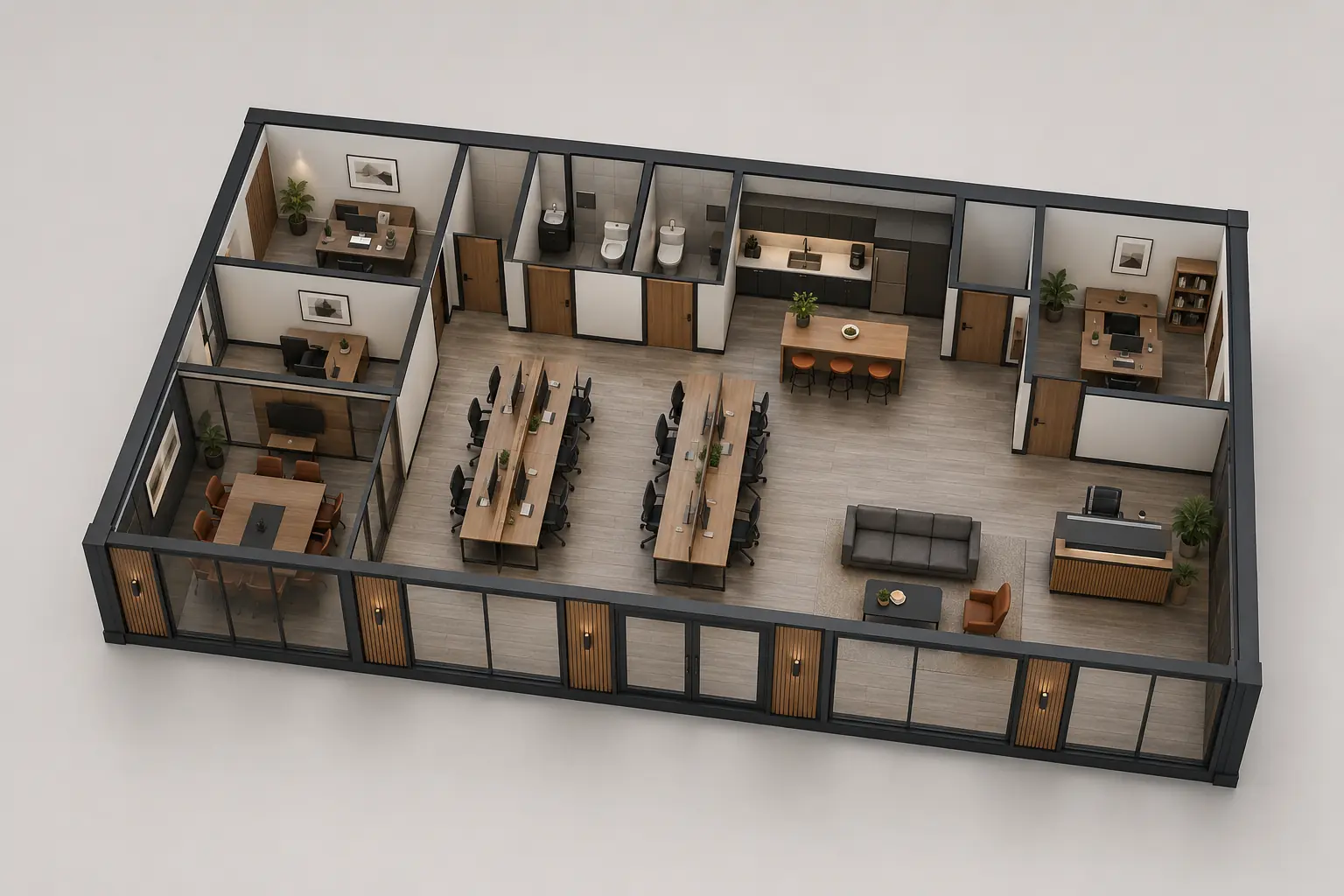84 m² Metropol Konteyner Modeli