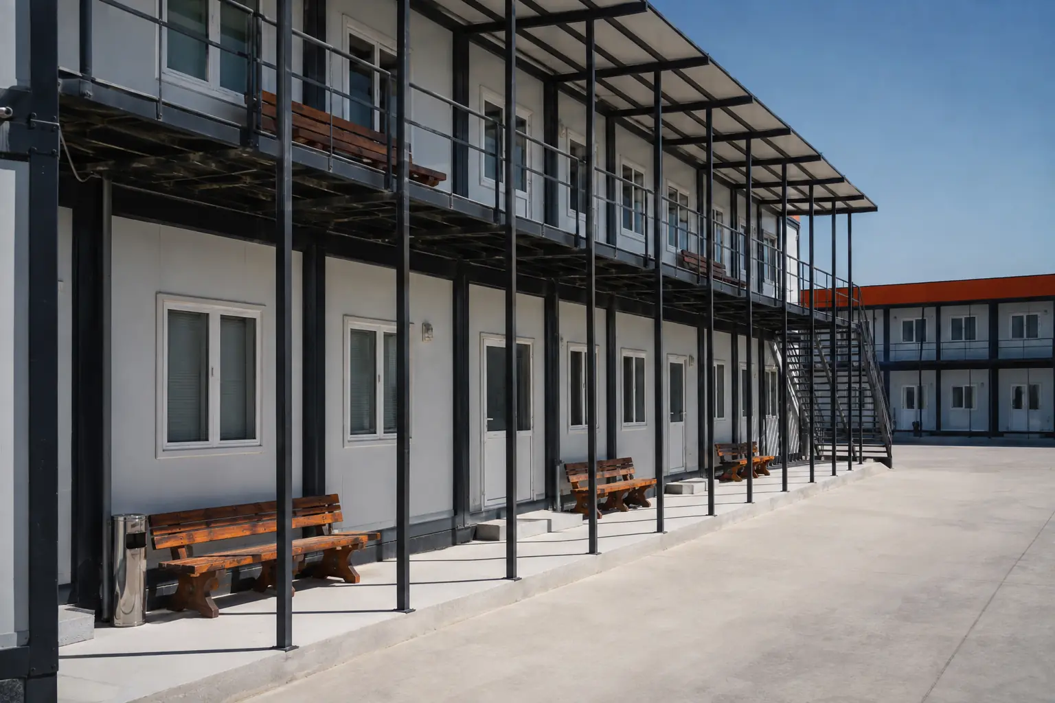 Tuzla Lojistik Merkezi Şantiye Kampüsü detay görünümü